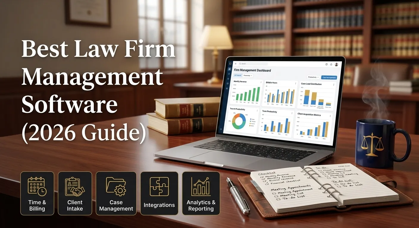 Best Law Firm Management Software (2026 Guide)