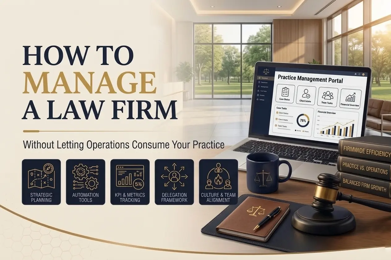 How to Manage a Law Firm