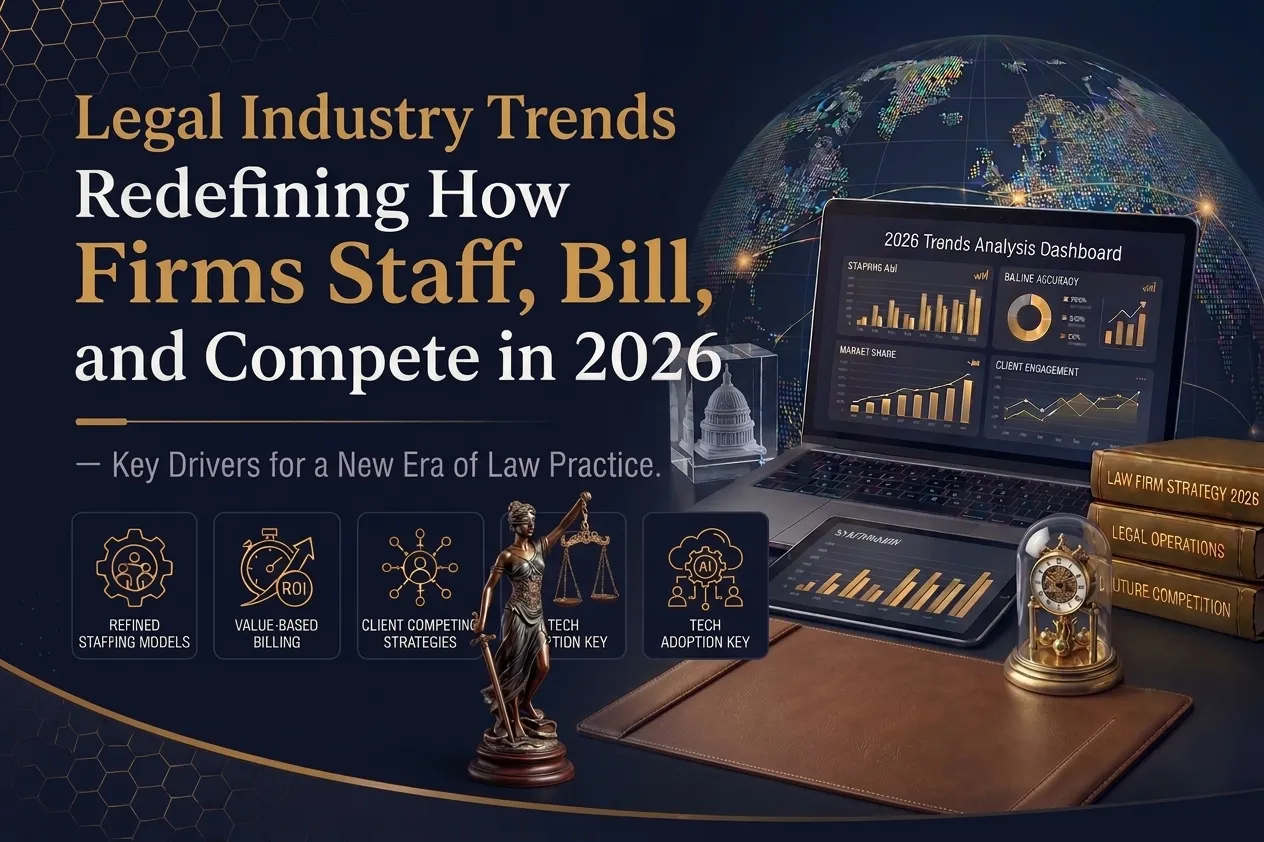 Legal Industry Trends 2026: Staff, Bill & Compete