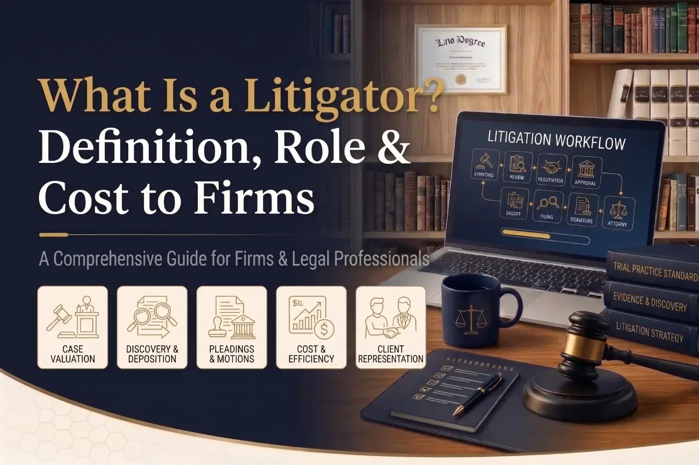 What Is a Litigator? Definition, Role & Cost to Firms